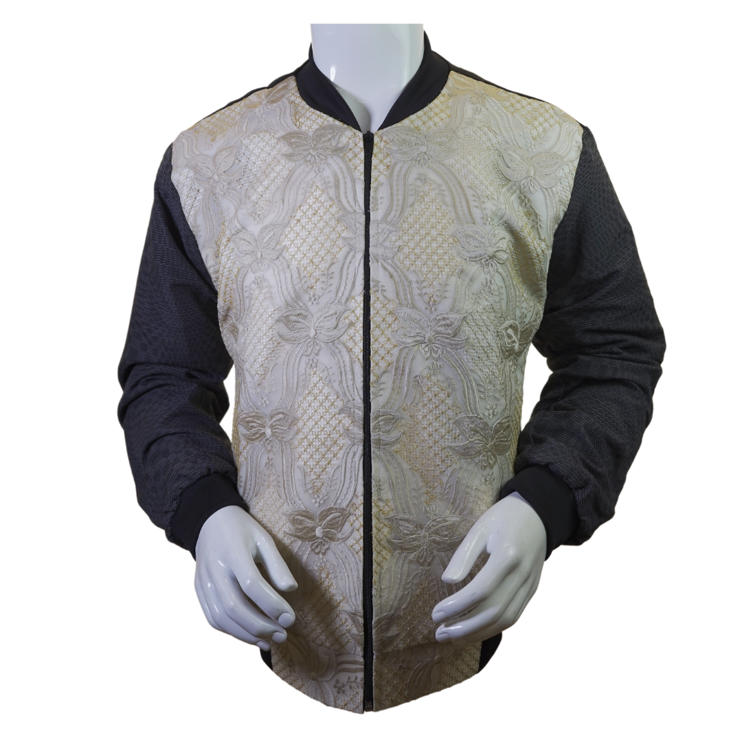 Kandama Hand-embroidered Bomberong Jacket